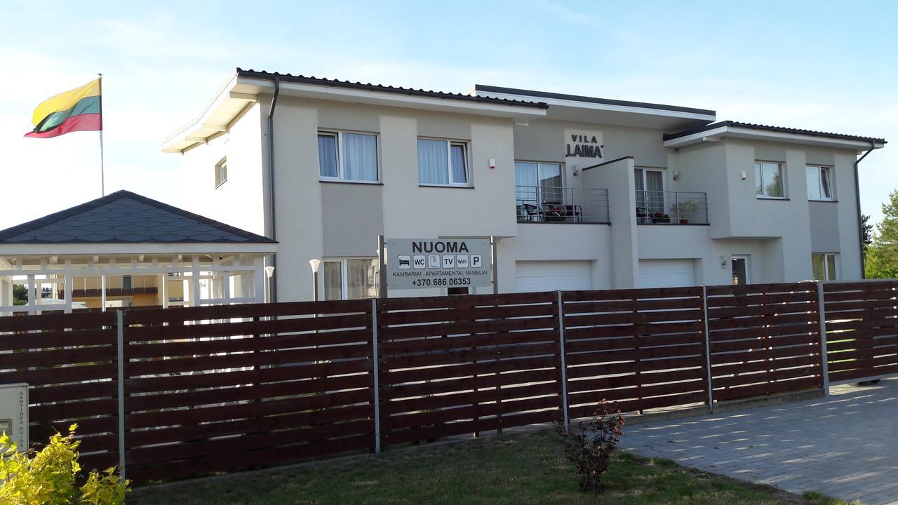 Hotel Vila Laima Šventoji Esterno foto